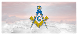 DNSEMP-L-370-PK Masonic Lodge Clouds Pink